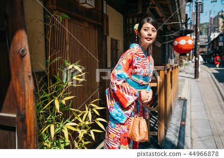 Japanese girl join the big event in the town 44966878