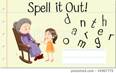 Spell English word grandmother Spell English word grandmother 44967779
