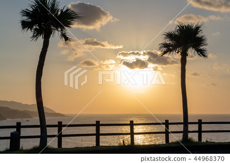 大浜海灘日落奄美大島 44968370