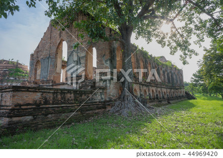 Thailand Ayutthaya World Heritage Site Ruins Buddha Thailand Ayutthaya World Heritage Site Ruins Buddha 44969420