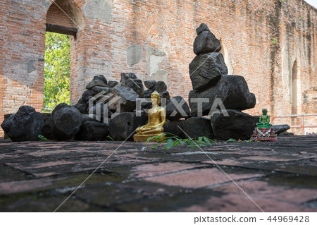 Thailand Ayutthaya World Heritage Site Ruins Buddha 44969428