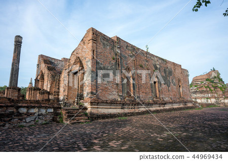 Thailand Ayutthaya World Heritage Site Ruins Buddha 44969434