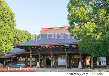 Meiji Jingu Shrine Outer Worship Hall (Gehaiden) Meiji Jingu Shrine Outer Worship Hall (Gehaiden) 44969655
