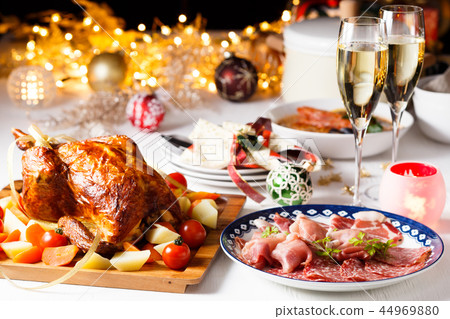 Christmas dinner Christmas dinner 44969880