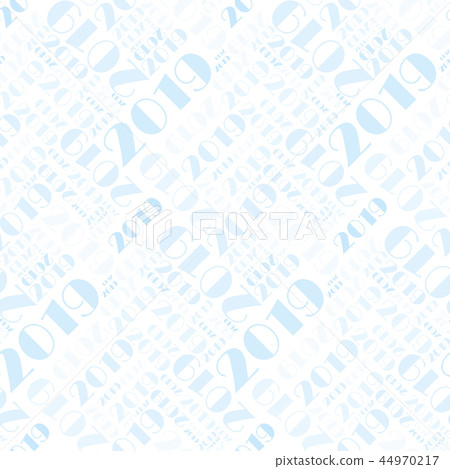 Vector seamless pattern (2019 year) - Stock Illustration [44970217] - PIXTA