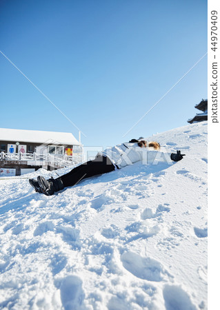 Woman, winter, snow, Mt. Woman, winter, snow, Mt. 44970409
