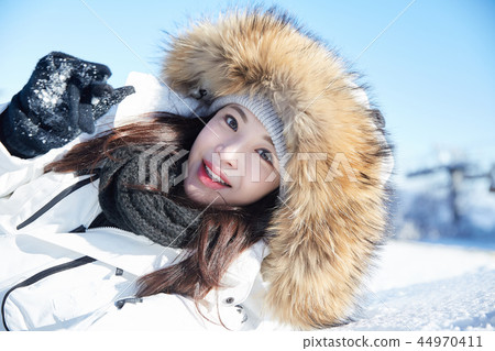 Woman, winter, snow, Mt. Woman, winter, snow, Mt. 44970411