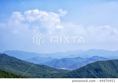 Mountain Range, Water Surface, Jecheon, Chungbuk Mountain Range, Water Surface, Jecheon, Chungbuk 44970451