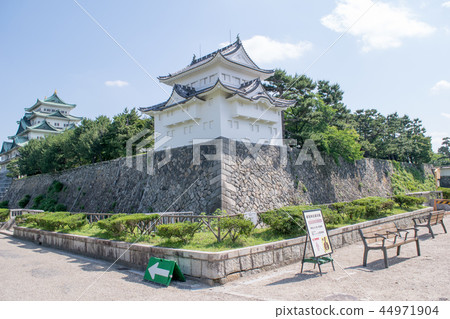 Aichi Prefecture Nagoya Castle Tenshi and Southwest corner oar Aichi Prefecture Nagoya Castle Tenshi and Southwest corner oar 44971904