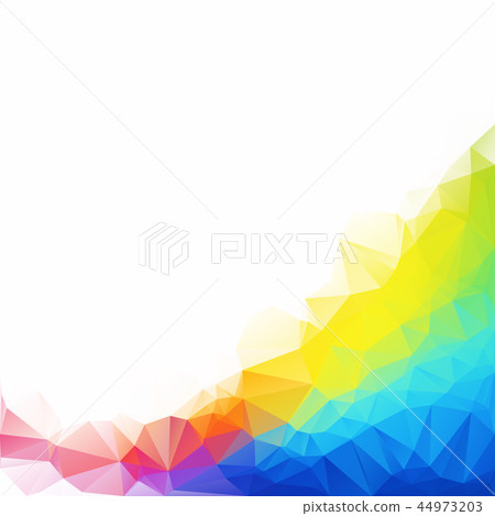 Colorful Polygonal Mosaic Background 44973203