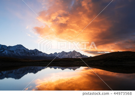 Koruldi - mountain lake in Samegrelo-zemo svaneti 44973568