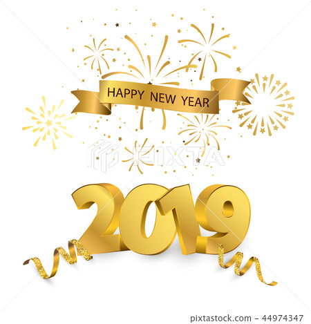 Happy New Year 2019 44974347