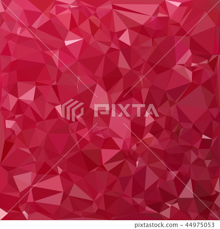 Red Polygonal Mosaic Background  44975053