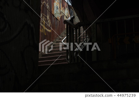 Stairs under the overpass 44975239