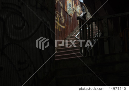 Stairs under the overpass 44975240