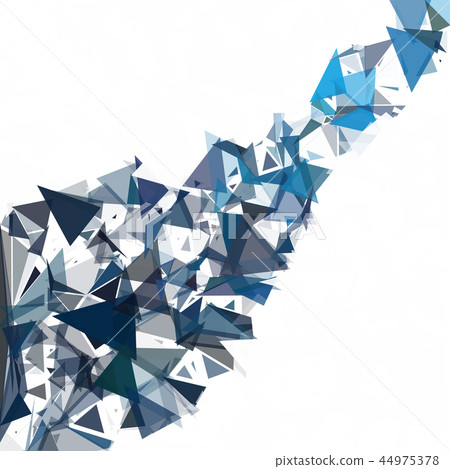 Blue Break Mosaic Background - Stock Illustration [44975378] - PIXTA