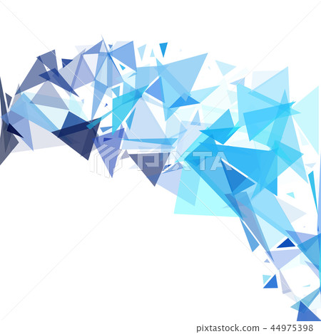 Blue Break Mosaic Background - Stock Illustration [44975398] - PIXTA