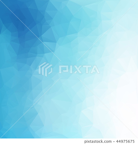 Blue Polygonal Mosaic Background Blue Polygonal Mosaic Background 44975675