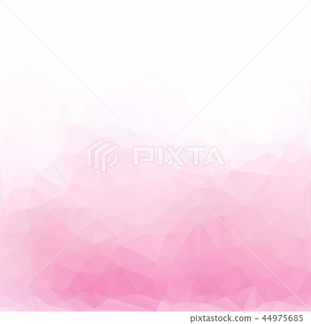 Pink Polygonal Mosaic Background  44975685