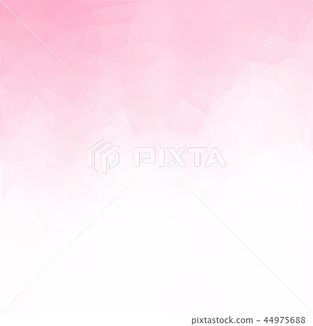 Pink Polygonal Mosaic Background  44975688