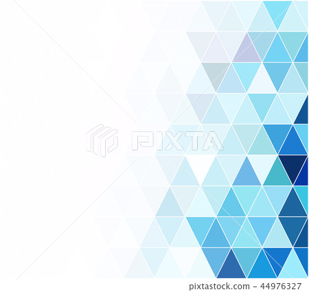 Blue Grid Mosaic Background  44976327