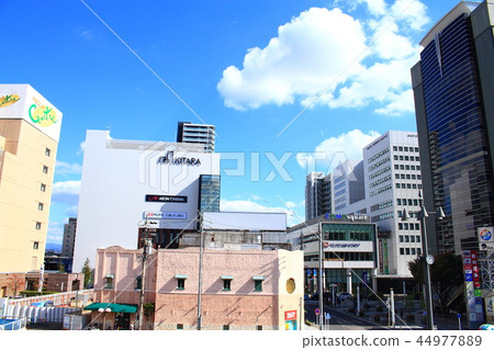 Scenery in front of Toyota City Station in Toyota City, Aichi Prefecture Scenery in front of Toyota City Station in Toyota City, Aichi Prefecture 44977889