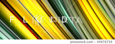 Mixing color waves on black, liquid flowing shapes Mixing color waves on black, liquid flowing shapes 44978739