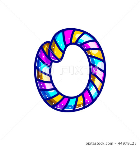 Carnival candy cane font Carnival candy cane font 44979125