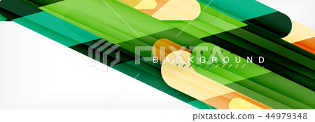 Abstract colorful lines, modern geometric background design 44979348