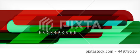 Abstract colorful lines, modern geometric background design 44979510