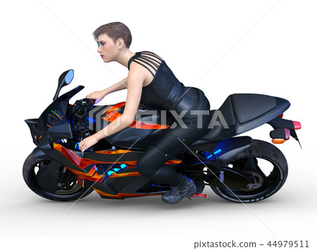 一輛摩托車 44979511