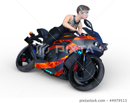 一輛摩托車 44979513