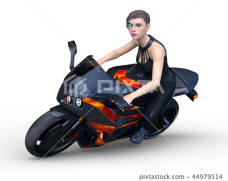 一輛摩托車 44979514
