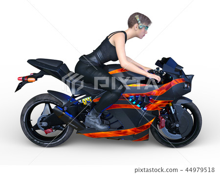一輛摩托車 44979518