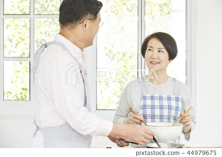 烹飪,廚房,情侶 烹飪,廚房,情侶 44979675