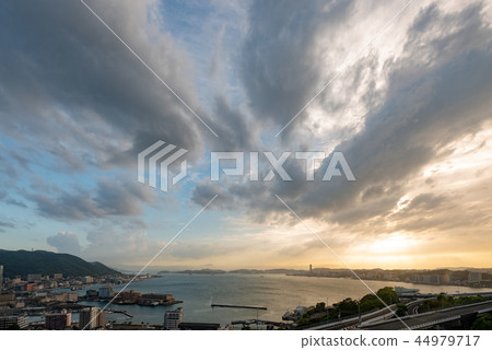 View from Wafukari Park second observation deck [Kitakyushu City, Fukuoka Prefecture] 44979717