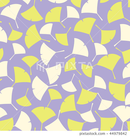 圖案銀杏紫色紫色 44979842