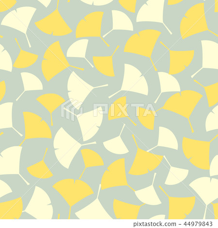 Pattern Ginkgo rat gray gray 44979843