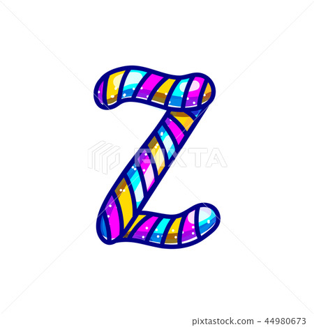Carnival candy cane font Carnival candy cane font 44980673