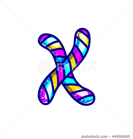 Carnival candy cane font Carnival candy cane font 44980680
