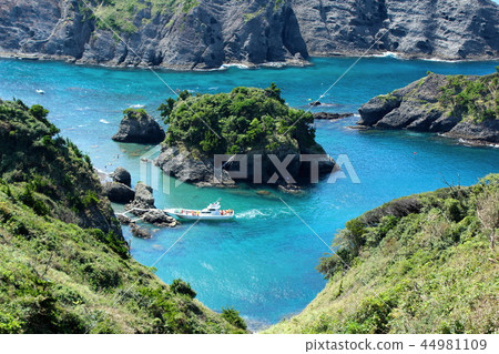 South Izu Beautiful hiryo beach seen from Aiai eyebrows 44981109