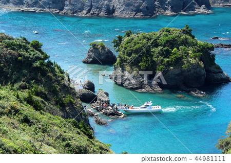 從Iiai眉毛看的南伊豆美麗的hiryo海灘 44981111