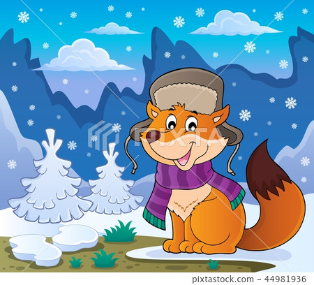 Winter fox theme image 2 Winter fox theme image 2 44981936