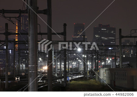 Shinagawa Redevelopment Area at Night 44982006