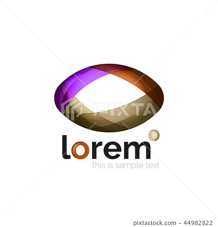 Abstract geometric business icon 44982822