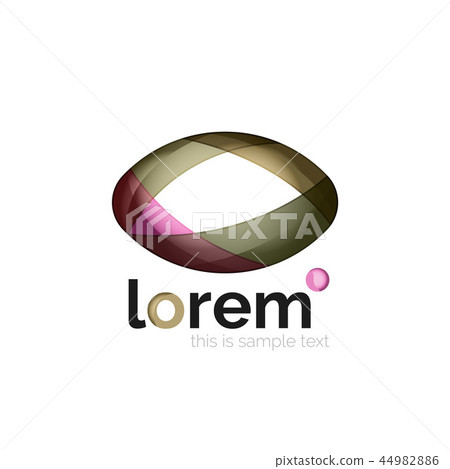 Abstract geometric business icon 44982886