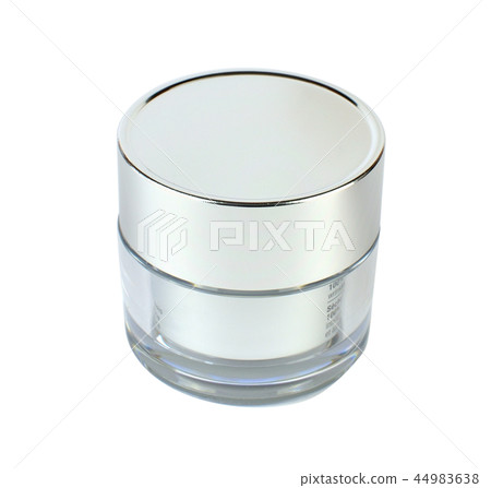 Silver cream jar Silver cream jar 44983638