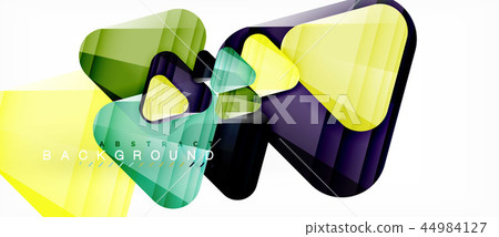 Geometric abstract background, triangles Geometric abstract background, triangles 44984127