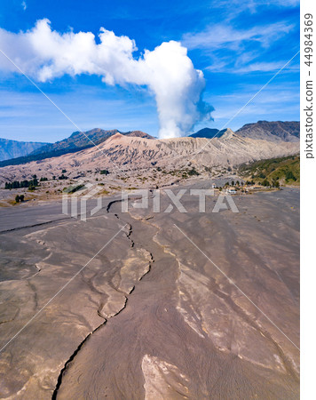 Bromo volcano at sunrise, East Java, Indonesia 44984369