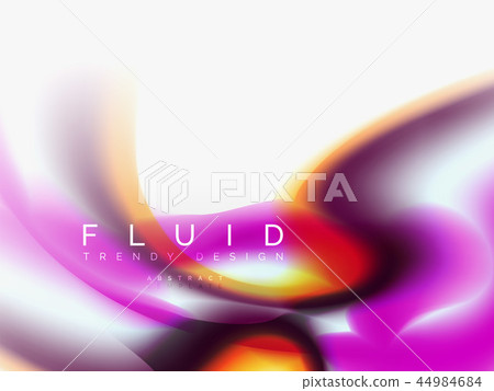 Background abstract - liquid colors wave flow Background abstract - liquid colors wave flow 44984684